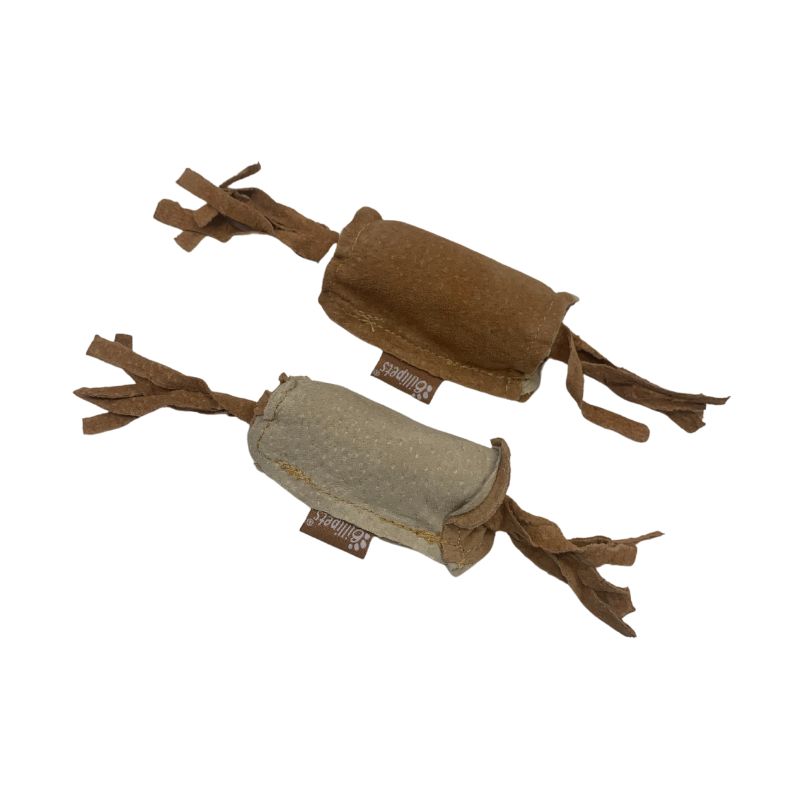 Billipets 真皮小沙包貓玩具｜7cm