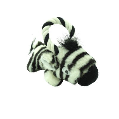 斑馬粗綿繩玩具